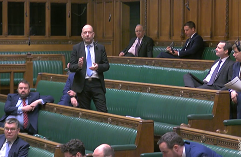 Mark Eastwood speaking in Parliament