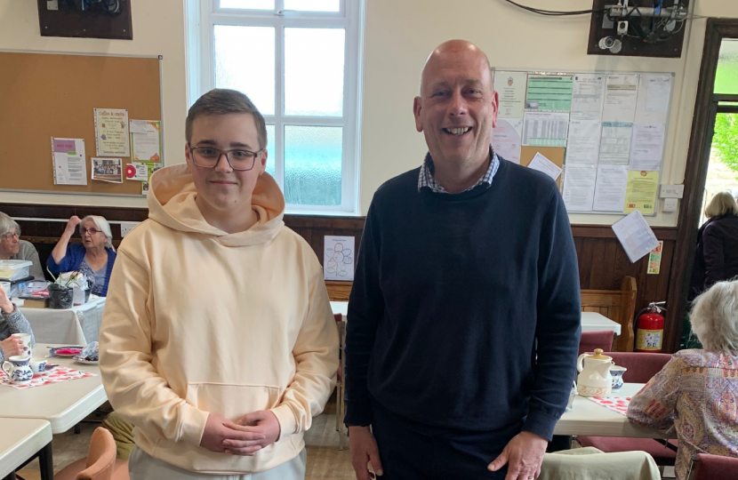 Mark Eastwood MP at Emley Methodist Church