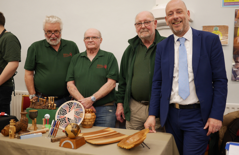 exhibitor at older people's fair