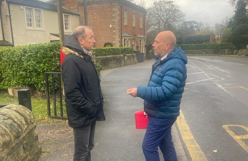 Mark discusses speeding in West Bretton