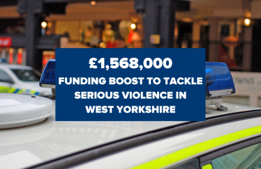 Extra money for West Yorkshire