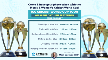 Cricket World Cup Tour Dewsbury