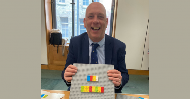 Mark Eastwood MP attends RNIB Braille Bricks Showcase