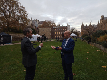 Mark is interviewed by BBC Look North